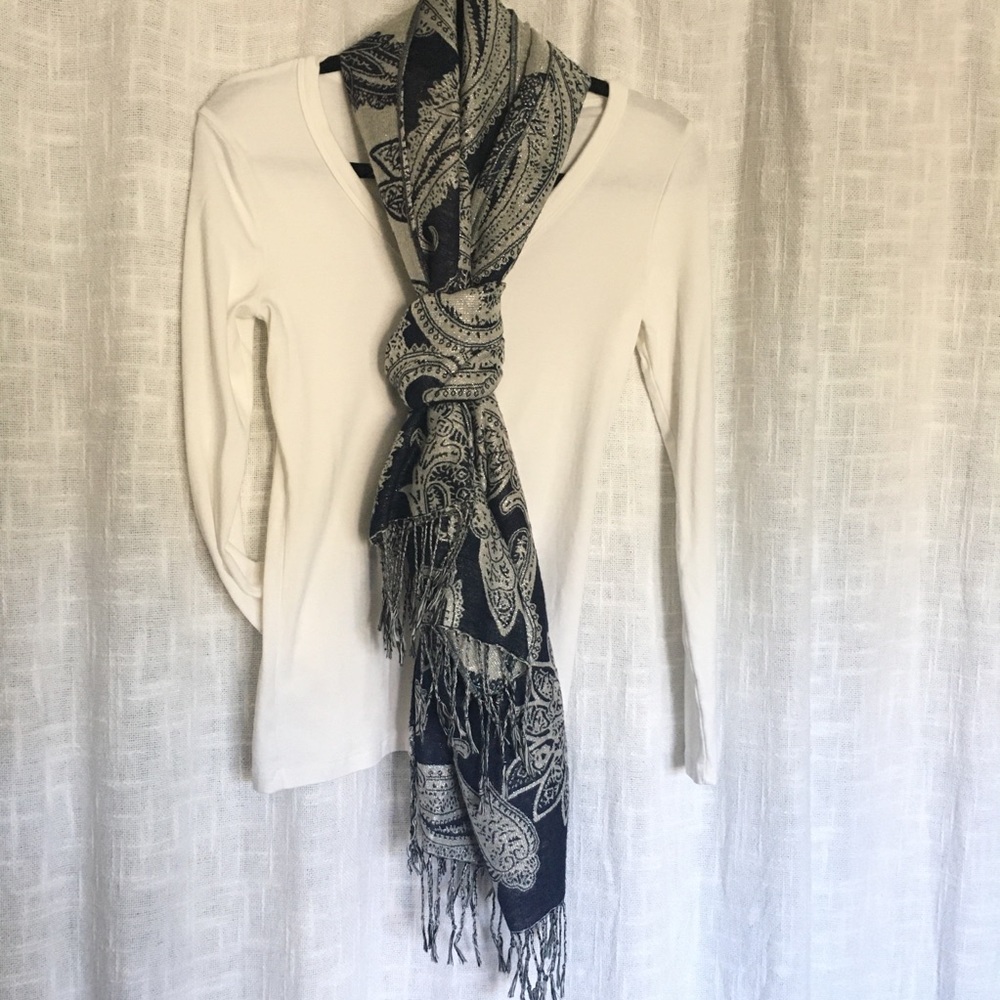 Gorgeous Navy Pashmina!!!